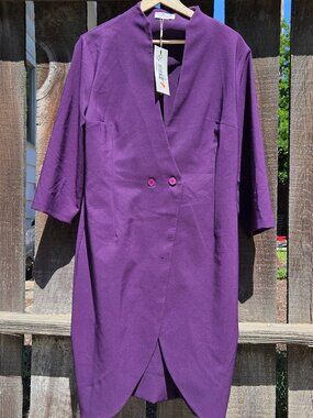 Eggplant dress blazer Nelly&Co new with tags size 44